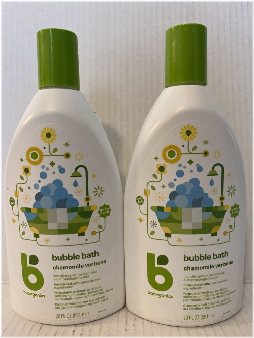 Chamomile Verbena Bubble Bath for Babies - 2 Pack - 20 oz Each