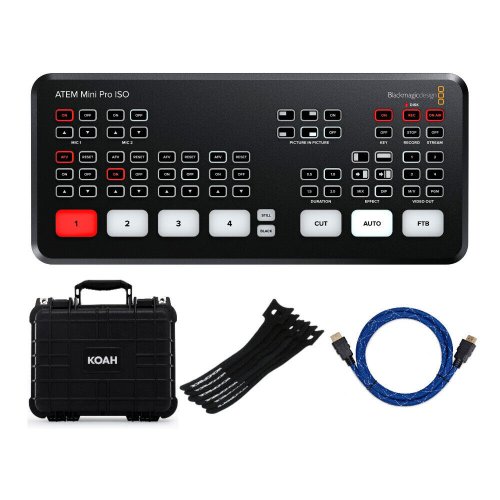 ATEM Mini Pro ISO Bundle with Accessories