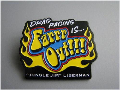 Jungle Jim's Drag Racing Hat Pin