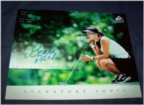 Grace Park Authentic Autographed Jumbo Card