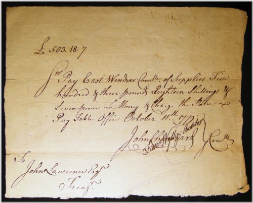 Revolutionary Relic: Samuel Wyllys' 1779 East Windsor Manuscript