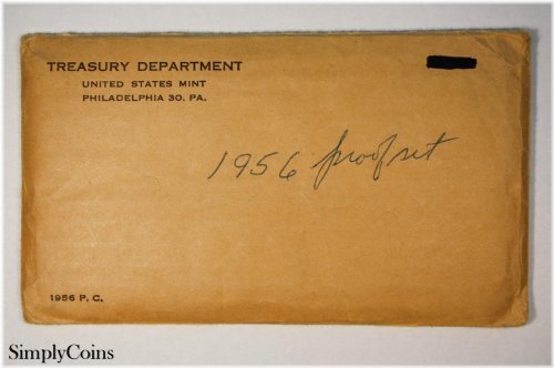 Vintage Silver Proof Set in Original Envelope