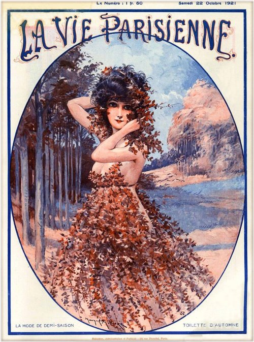 La Vie Parisienne Poster - Vintage French Travel Advertisement