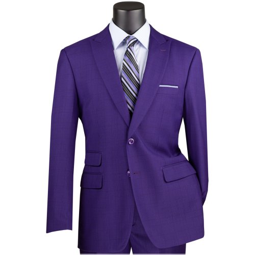 Glen Plaid Modern Fit Business Suit