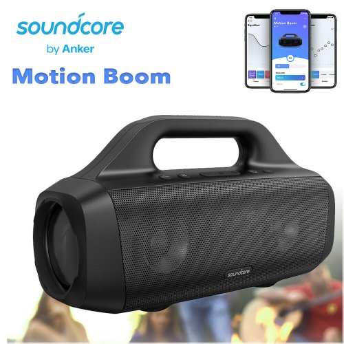 Motion Sound - Waterproof Portable Speaker with Bass Boost and Long Battery Life