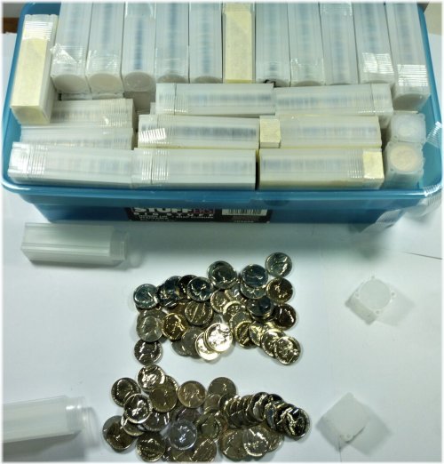 Mixed Date Proof Jefferson Nickel Roll