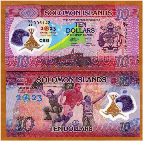 Pacific Games Commemorative Polymer Banknote