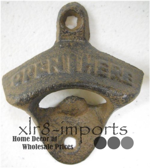 Western Style Wall Mounted Bottle Opener