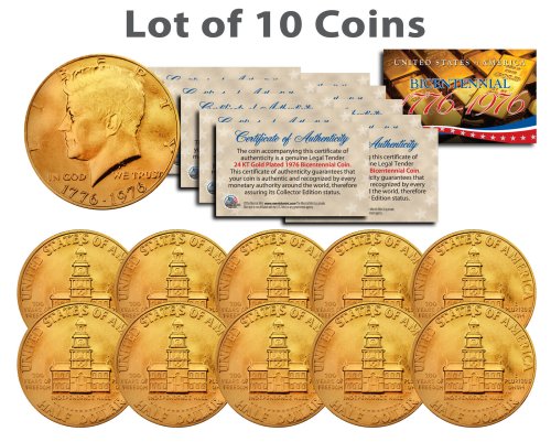 Golden JFK Half Dollar Collection