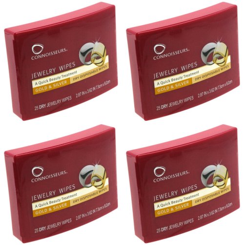 Sparkle & Shine Jewelry Care Wipes - Set of 100