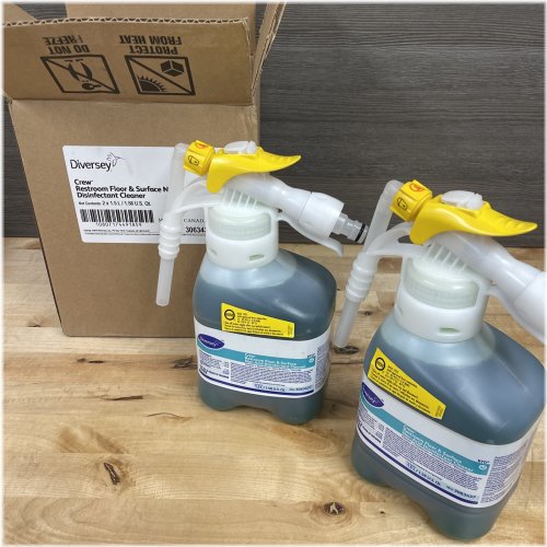 Crew Restroom Surface Disinfectant Cleaner Duo
