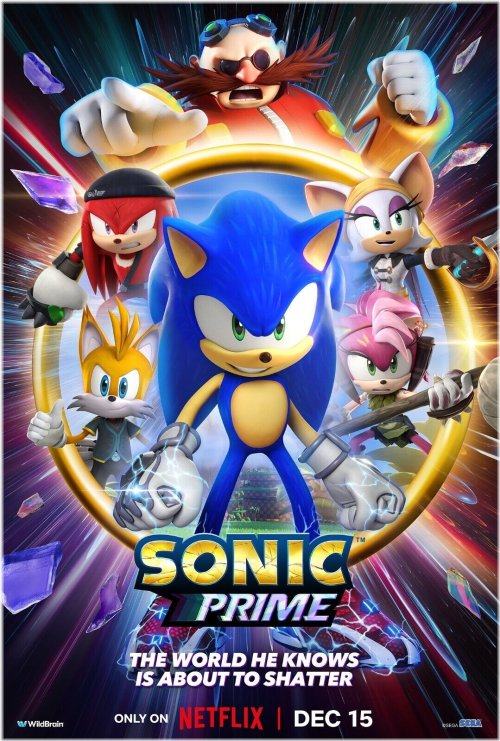 Sonic Prime Poster Print - 11 x 17 Inches