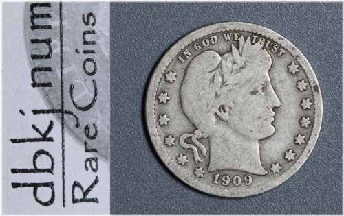 The Vintage Liberty Barber Quarter - VG