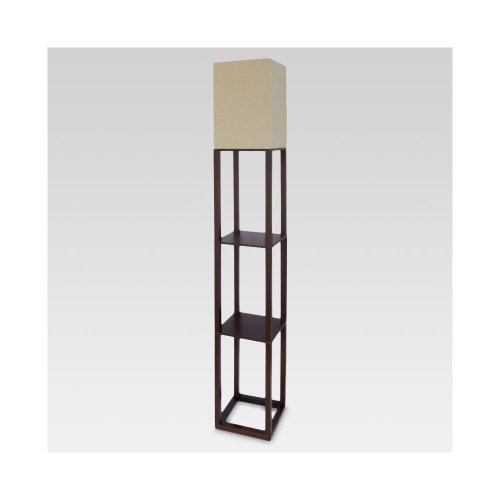 Brown Glow Floor Lamp