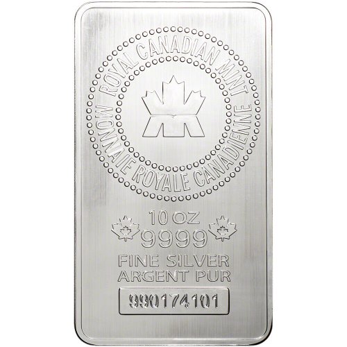 Northern Purity - 10 oz. Silver Bar by Royal Canadian Mint