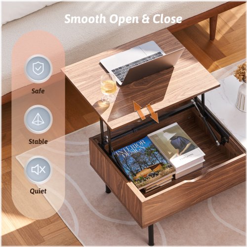 Hidden Compartment Coffee Table