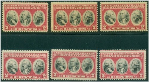 Historic US Stamp Set
