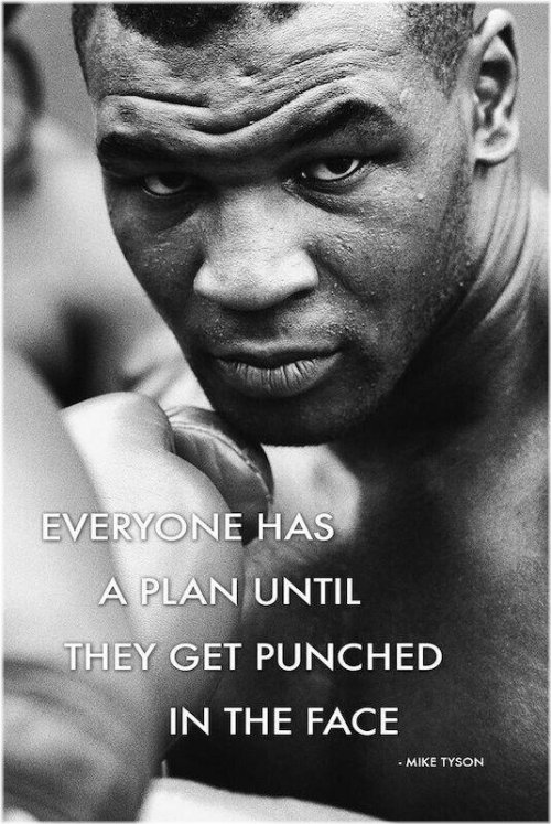 Plan vs. Reality" Poster