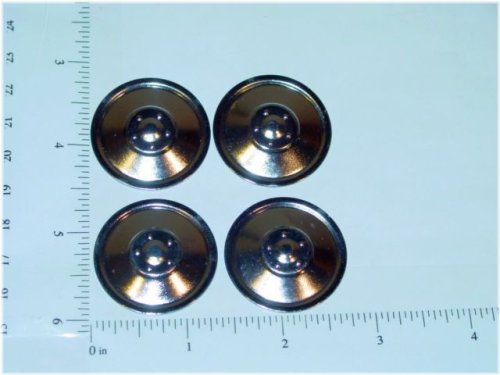 Tonka Solid Hubcap Toy Parts Set