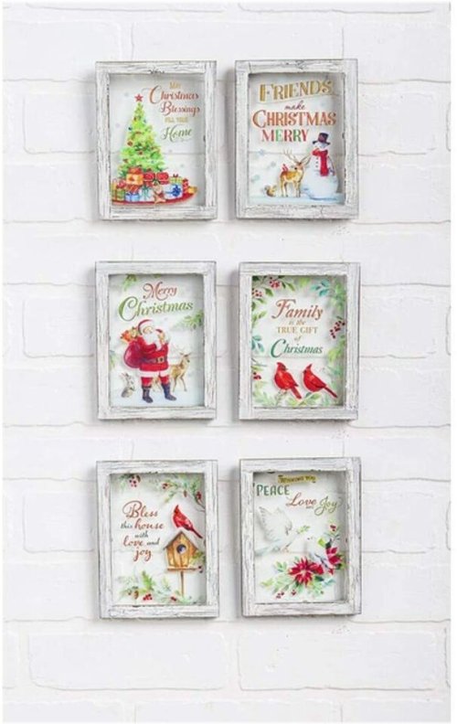 Festive Window Plaque