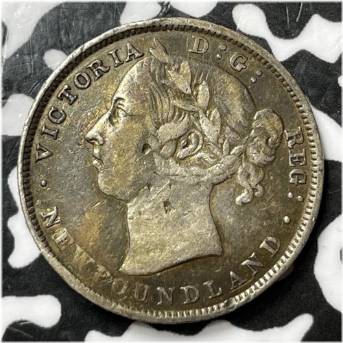 Newfoundland Silver 20 Cents - Lot#D7136