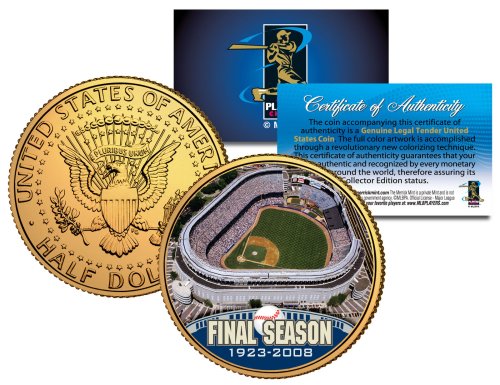 Yankee Stadium Legacy Half Dollar Gold Coin