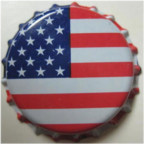 Patriotic Seal Bottle Caps