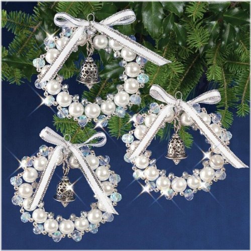 Festive Beaded Ornament Crafting Set