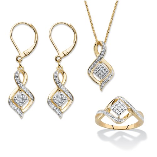 Golden Sparkle Diamond Set
