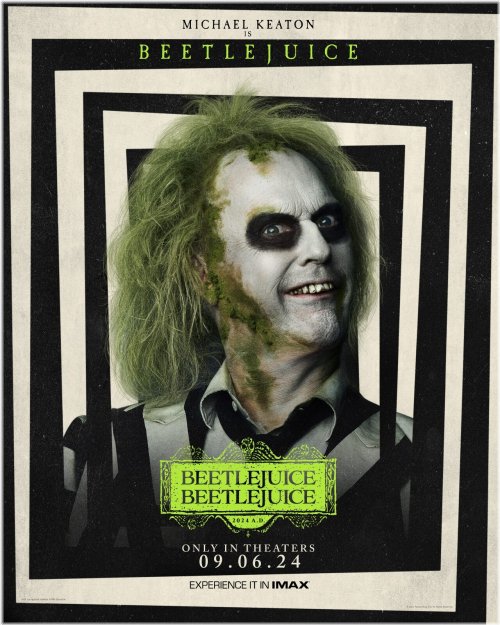 Beetlejuice Movie Poster Reproduction