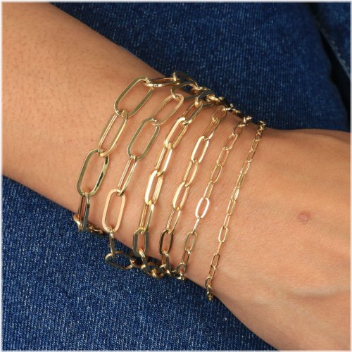 Golden Link Bracelet