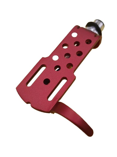 Red & Gold Japanese Style Headshell with OFC Insulated Leads