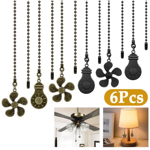 Beaded Ball Ceiling Fan Pull Chain Set