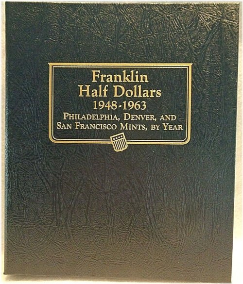 Franklin Half Dollars 1948-1963 Whitman Classic Album
