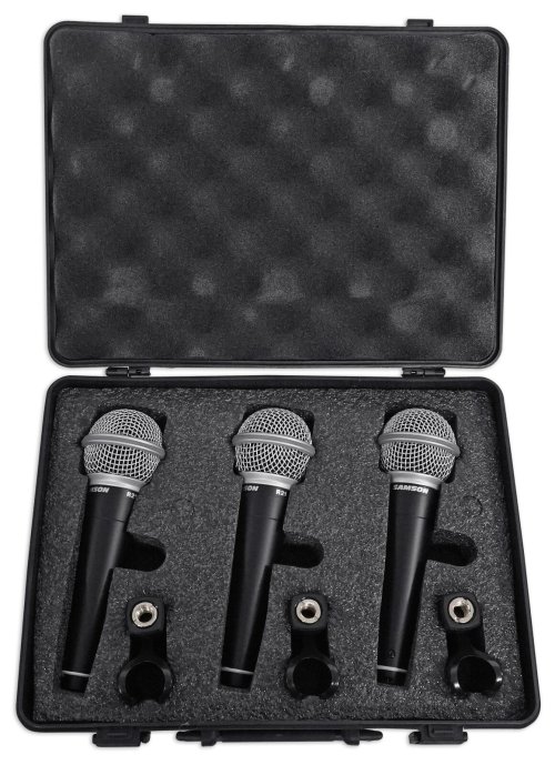 Tri-Vox Dynamic Microphone Set