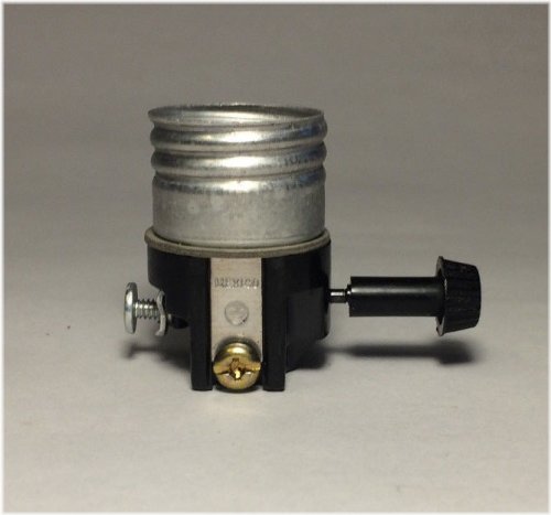 Turn Knob Lamp Socket Interior