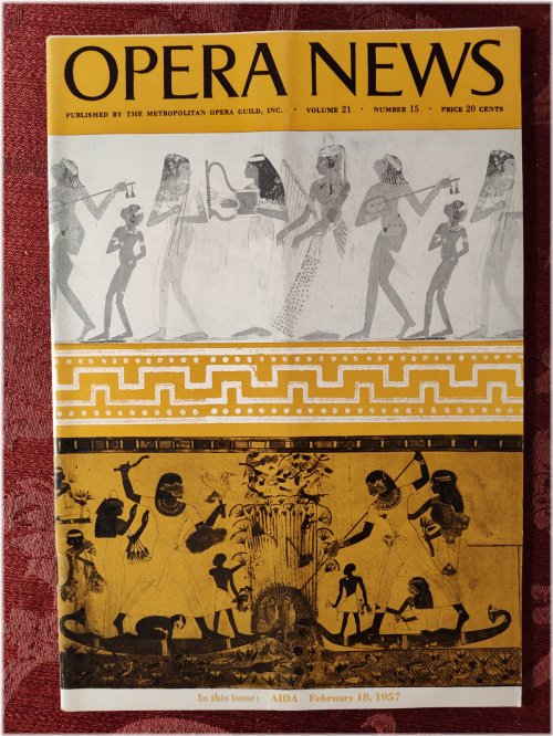 Metropolitan Opera News: Verdi's Aida - Antonietta Stella