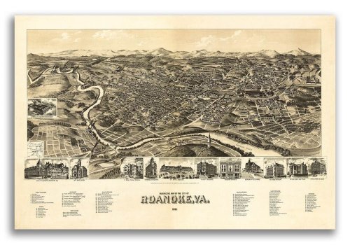 Roanoke Heritage Map