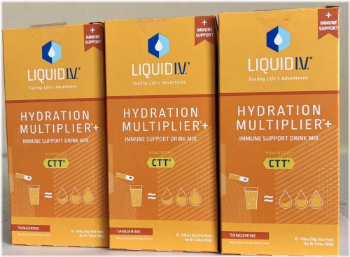 Tangerine Electrolyte Boost Packets