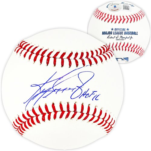 Ken Griffey Jr. Hall of Fame Autographed Baseball with Beckett Witness