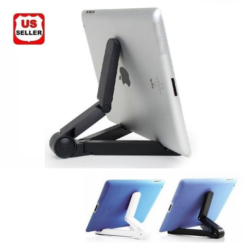 FlexiStand Tablet Holder: Foldable, Adjustable, and Anti-Slip