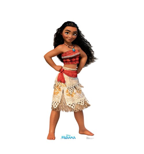 Island Adventure Standee - Disney's Moana Movie Character - Life-Size Cutout