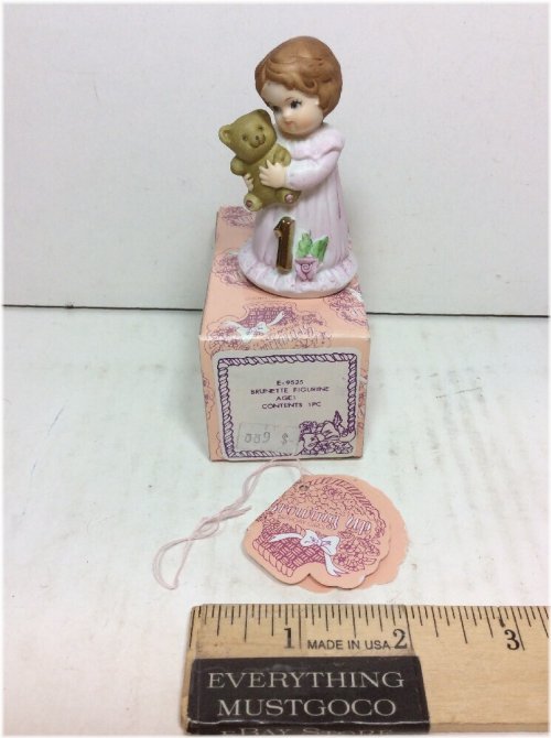 Age 1 Brunette Figurine by Enesco