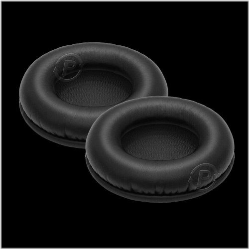 Black PU Leather Ear Pad Replacement Set