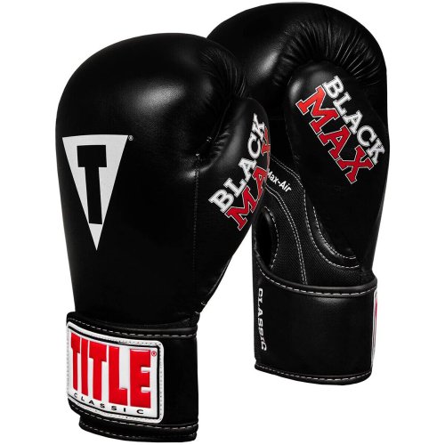 Max Classic Boxing Gloves - Black